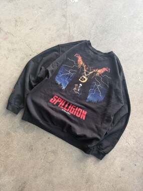 Spilligion "'Til the coffin!" Pullover Size Large